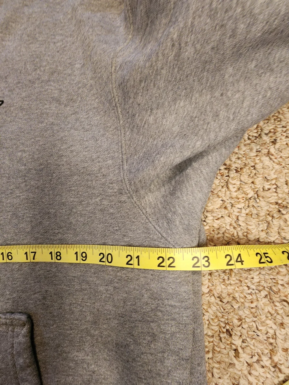 Michael Jordan Men’s Light Gray Full-Zip Hoodie Sweatshirt